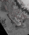 Figure 2.19 - Envisat ASAR image showing sea ice around Adelaide Island, West Antarctic Peninsula.png