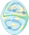 Figure 3.19b - Map showing GISP2, Siple Dome and key atmospheric circulation features.png