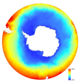 Figure 2.14 - Southern Ocean averaged SST for January from Aqua MODIS sensor.png